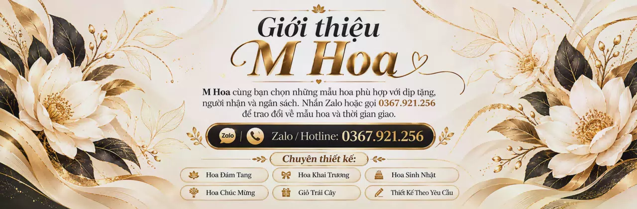Ảnh bìa Shop hoa tươi Xã Trung Hưng Cần Thơ - Chăm chút món quà từ sắc hoa